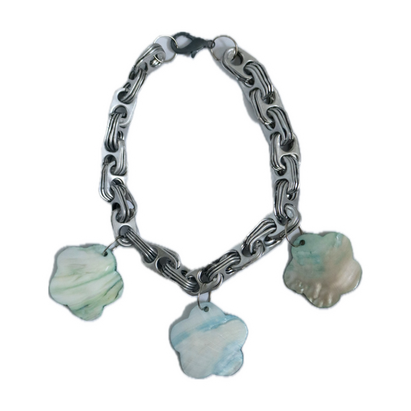 Silver Choker With Charms