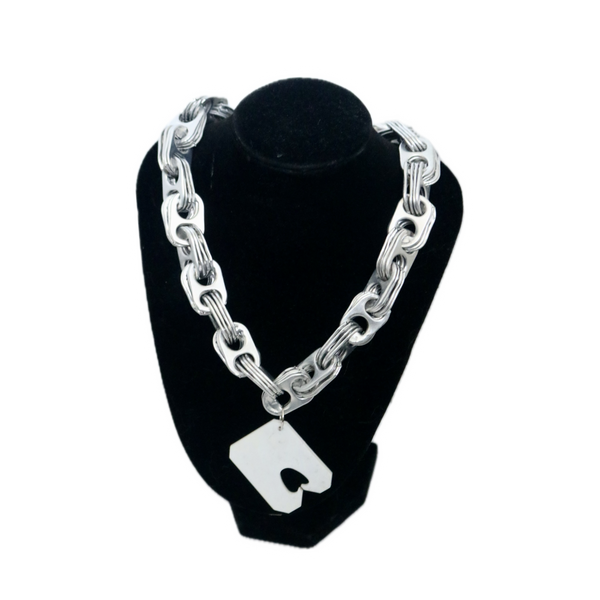 Silver Choker With Charm