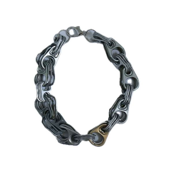 Chunky Silver Choker