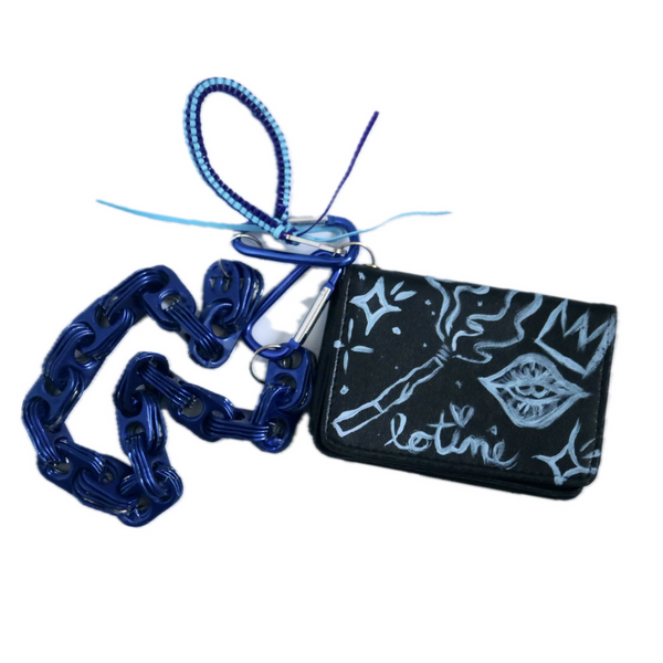 Wallet & Blue Pants Chain
