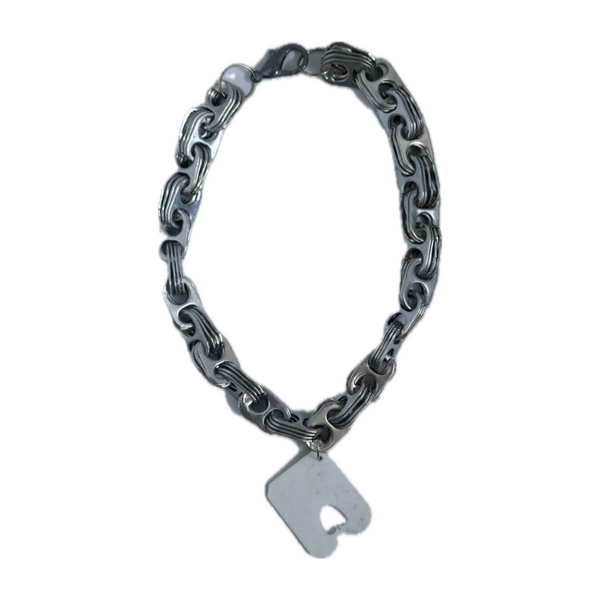 Silver Choker With Charm