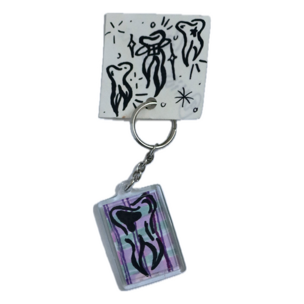 Tooth Key Chain