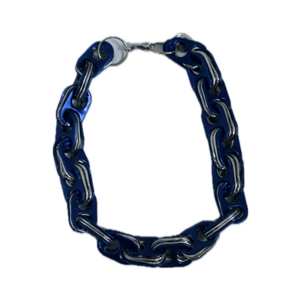 Blue & Silver Choker