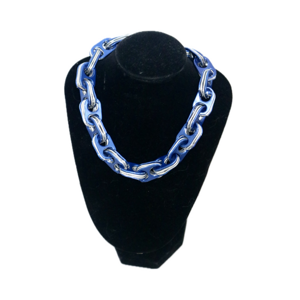 Blue & Silver Choker